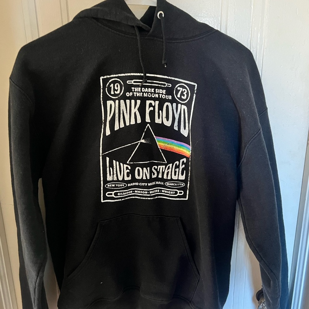 Pink Floyd Black Sweater with Rainbow Accent